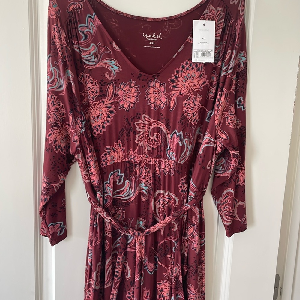 NWT Maternity high low dress